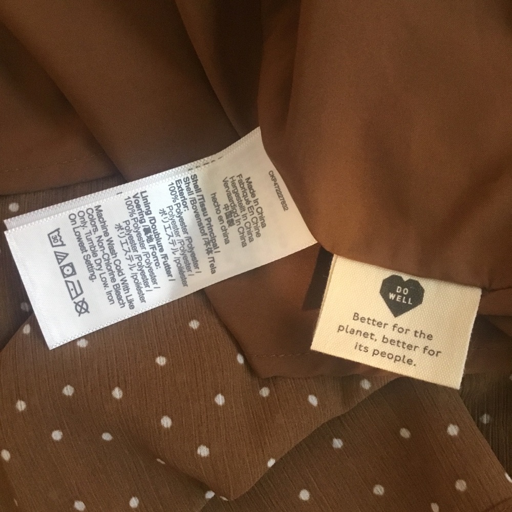 NWT Sophia Cami Tiered Madewell MIDI Dress In Dots- Size 16 - Picture 10 of 16
